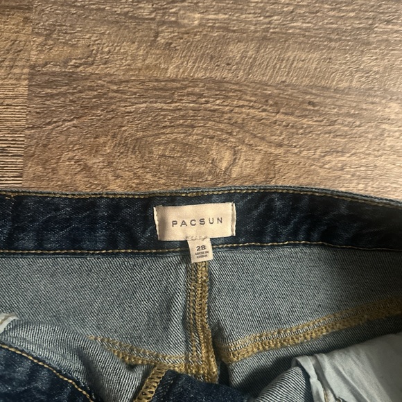 PacSun Blue Mini Skirt Casual - Picture 3 of 3